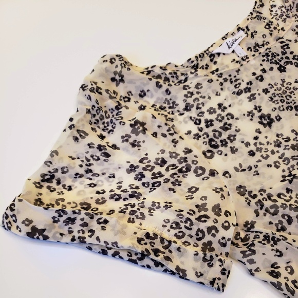 KIRRA Top - Open Back / Leopard Print - S - Picture 2 of 5
